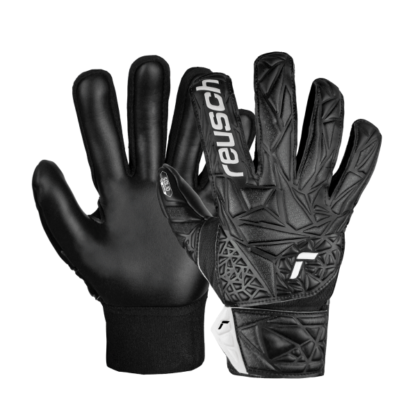 Reusch Attrakt Starter Solid Finger Support Junior 5472511 7700 black 1